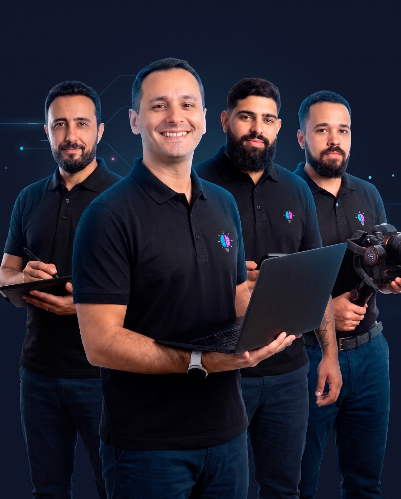 Equipe Thinker Marketing reunida